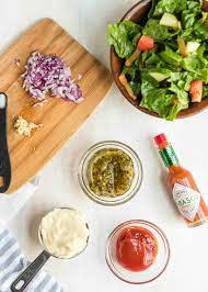 Coctail sauce, sos koktel, 1000 island, sos pulau seribu, tartare sauce, sos tartare. Homemade Thousand Island Dressing Kitchen Treaty Recipes