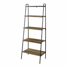 Westelm.com has been visited by 100k+ users in the past month Foundstone Diego 72 H X 28 W Metal Ladder Bookcase Ladder Bookcase Ladder Bookshelf Reclaimed Barn Wood