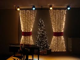 Packed Christmas Christmas Stage Design Christmas Stage Church Christmas Decorations