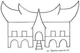 Rumah adat lampung memiliki sebutan sebagai rumah nuwo sesat. Gambar Mewarnai Rumah Adat Gambar Sketsa Kartun