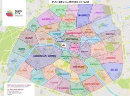 Le 9e arrondissement de paris est un secteur assez plaisant à visiter et à vivre, quoique assez stressant. Carte Et Plan Des Quartiers De Paris A Telecharger Pariscityvision