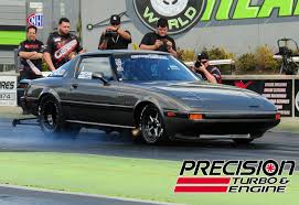 Use the spares for a paint roller. This Pteboosted Mazda Rx7 Is Currently The World S Fastest Stock Chassis Import After Having Run 7 07 201 Mph Last Weekend Mazda Mazda Rx7 Rx7
