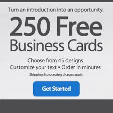 Our sample kit contains a selection of shapes, papers and special finishes. Walmart Vistaprint 250 Free Business Cards Milled