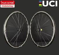 ProX Super Light Carbon Spoke Wheels C67DB Undulating Rim ...