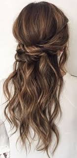Halfway Up Hairstyle Inspiration Wedding Hair Down Hair Styles Wedding Hairstyles For Long Hair