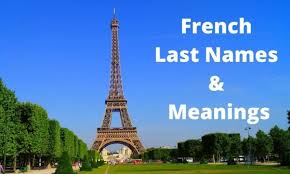 French last names based on occupations. Unique Baby French Last Names 2021 Unique Last Names