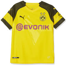 Bvb borussia dortmund logo july 13, 2014, in dortmund, germany. Puma Unisex Kids Bvb Home Shirt Original Jr With Evonik Logo With Opel Logo Raglan Sleeves Jersey Buy Online In Cote D Ivoire At Cote Desertcart Com Productid 104469870