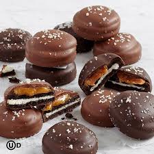 Salted Caramel Chocolate Covered Oreo Cookies Chocolate Covered Fruit Chocolate Salted Caramel Chocolate