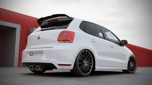 Jetzt volkswagen polo wrc bei mobile.de kaufen. Spoiler Verlangerung Vw Polo Mk5 R Wrc Look Gloss Black Shop Volkswagen Polo Mk5 Maxton Design