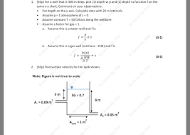 50p For A Well That Is 300 M Deep Plot 1 Dept Chegg Com