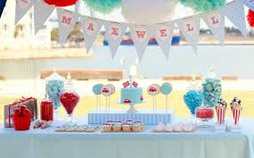 Our boys birthday won't disappoint when you throw him the greatest boys birthday party of all time! Red Blue Race Car First Birthday Party Cars Birthday Parties 1st Birthday Party Themes First Birthday Parties