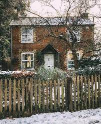 Victoria Magazine On Instagram This Darling Winter Scene Reminds Us Of The Cottage In The Film The Holiday Comple Victoria Magazine Weekend Cottages Cottage