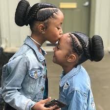 Natural Hair Updo Styling For Black Women To Style Their Hair At Home Kids Hairstyles Girls Lil Girl Hairstyles Black Kids Hairstyles