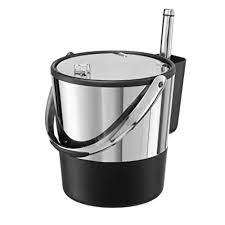 Compare prices on popular products in kitchen & dining. Buy Oggi Insulated Ice Bucket 4 Quart 3 8 L Stainless Steel Black Online In Vietnam B002b4sx8o