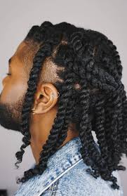 12 Cool Hair Twist Hairstyles For Men In 2020 Natural Hair Styles Twist Hairstyles Long Hair Styles