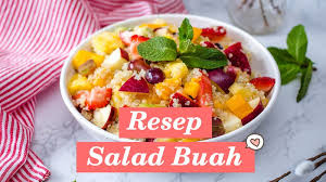 Bahan membuat resep salad untuk diet sehat. 8 Resep Salad Buah Sederhana Yang Juga Bisa Jadi Ide Bisnis Orami