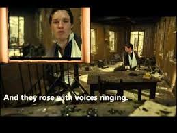Les Miserables 2012 Empty Chairs And Empty Tables Maybe The Best Performance Of The Movie Les Miserables 2012 Les Miserables Eddie Redmayne