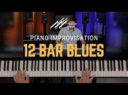 12 Bar Blues Piano Tutorial Basic Blues Progression Left Hand Blues Scale Youtube In 2021 Piano Blues Piano Online Piano Lessons