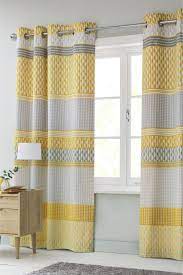 Pin By Nicola Adams On Beautiful Living Rooms Home Curtains Living Room Drapes Grey And Yellow Living Room