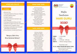 Teks ucapan hari guru 2020 1. Buku Program Hari Guru 2020 1