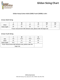 46 Correct Gildan Sizes Youth Chart