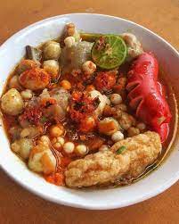 Bakso Aci Dengan 3 Varian Kuah Yang Bisa Dipilih Kaldu Sapi Merah Membara Tomyum Makanan Dan Minuman Makanan Ide Makanan