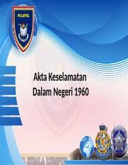Surat pekeliling agensi persendirian bil. 8 Akta Keselamatan Dalam Negeri 1960 Ppt Akta Keselamatan Dalam Negeri 1960 Skop Pengenalan Kuasa Kuasa Tahanan Pencegahan Kuasa Melarang Organisasi Course Hero
