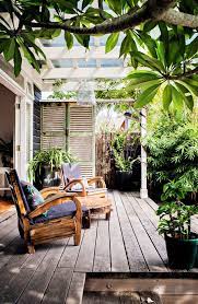 Eclectic Style Shines In This Charming Brooklyn Cottage Outdoor Patio Designs Patio Design Outdoor Rooms