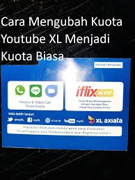 Salah satunya yang layanan paket dari xl yang menjadi daya tarik pengguna yakni paket xtra combo internet. Cara Mengubah Kuota Youtube Xl Menjadi Kuota Biasa Paktoro Com