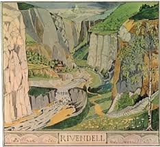 One Of Tolkien S Hobbit Illustrations Tolkien Artwork Tolkien Art Hobbit Art