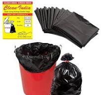 Flipkart Large Size Polythene Bags IMPRINT Big Size Garbage Bags 30x25 Inch  15 Pcs Of Each Pack Of Rolls Large 15 L Garbage Bag Pack Of 15