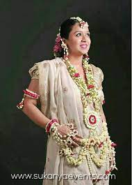 Mogra Flower Jewellery Sukanya Events Floral Jewellery Bridal Blouse Designs Flower Jewellery