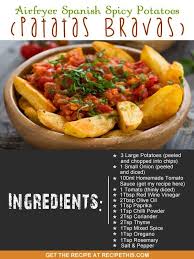 30 Minute Meals Airfryer Spanish Spicy Potatoes Recipe From Recipethis Com Recipes Actifry Recipes Patatas Bravas Recipe