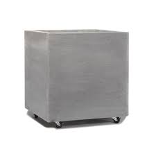 Rating 4.90002 out of 5. Modern Square Planter With Industrial Wheels Pennoyer Newman