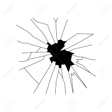 Of the house, as background. Broken Glass Silhouette Isolated On White Background Royalty Free Cliparts Vectors And Stock Illustration Image 51642738