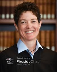 President's Fireside Chat Series with President Davidson continues with an  inspiring guest—Colorado Supreme Court Chief Justice Monica Márquez. From  her journey as a first-generation college student to leading the state's  highest court,