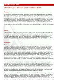 Juegos matematicos para aplicar en los tres grados de educacion secundaria. Pdf Un Divertido Juego Inventado Por Un Matematico Infeliz
