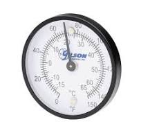 Surface Dial Thermometer, 0°–150°F (-15°–65°C)