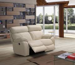 Vidaxl divano a 2 posti grigio in vera pelle questo divano a due posti, molto comodo, è caratterizzato da un design sobrio ed è ideale per chiacchierare, . Divano 2 Posti Con 2 Relax Elettrici In Vera Pelle Federici Sofa