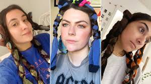 2c hair is wavy hair that tends to frizz more easily compared with 2a and 2b hair types. How To Do The Viral Sock Curling Hack From Tiktok Editor Reviews Allure