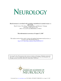 Pdf Blood Harmane Is Correlated With Cerebellar Metabolism In Essential Tremor A Pilot Study