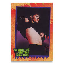 New Kids On The Block Trading Cards New Kids On The Block New Kids Kids