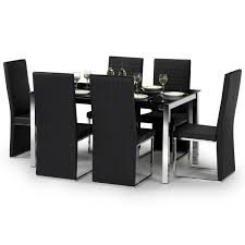 The dining room is often a point of pride for people who like having guests over for dinner. Dining Set Tempo Dining Table And 6 Dining Chairs Tem801