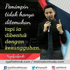 Syafii Efendi Jabatan Adalah Jebakan Inspirasi Sakbana