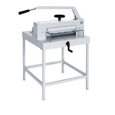 The steps from the printer driver settings to cutting are as follows. Eba 4705 Manual Office Guillotine Cutting Machine Eba