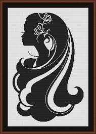 We did not find results for: Pretty Lady With Long Hair Silhouette Black And White Counted Etsy Cross Stitch Silhouette Cross Stitch Cross Stitch Patterns