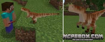 Minecraft dinosaur mod / fight and defend against the flesh eating dinosaurs!! The Best Dinosaur Mods For Minecraft Pe Bedrock Edition Mcpe Box