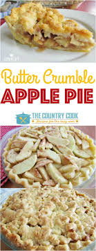 Butter Crumble Apple Pie Recipe Best Apple Pie Sweet Pie Apple Pie Recipes
