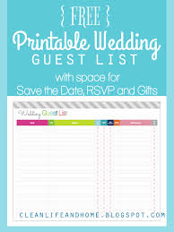 Pin By Clean Life And Home On Organization Wedding Guest List Wedding Planning Printables Free Wedding Printables