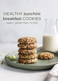Healthy Breakfast Zucchini Cookies Recipe Vegan Cookies Breakfast Cookies Healthy Breakfast Cookies